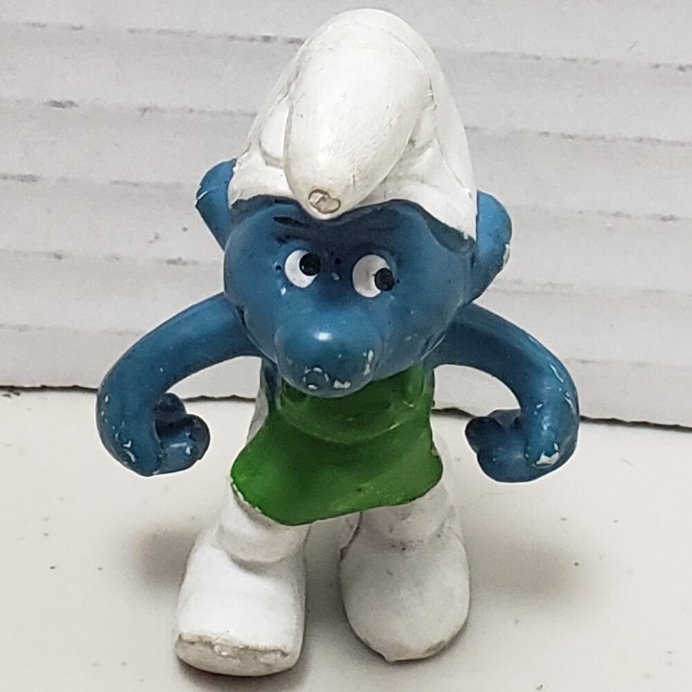 The Smurfs Figure Green Apron